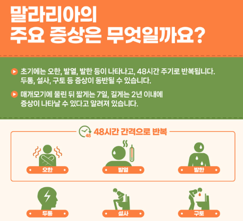 말라리아 증상
