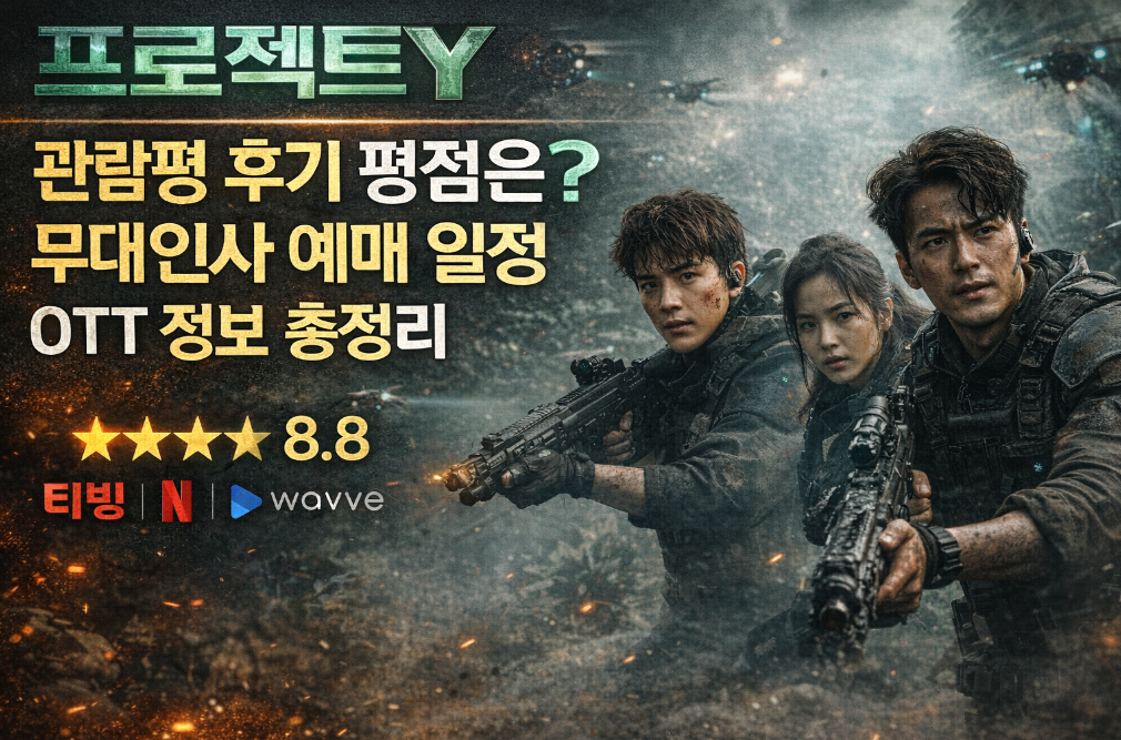 프로젝트Y 관람평부터 무대인사 예매까지 완벽 정리