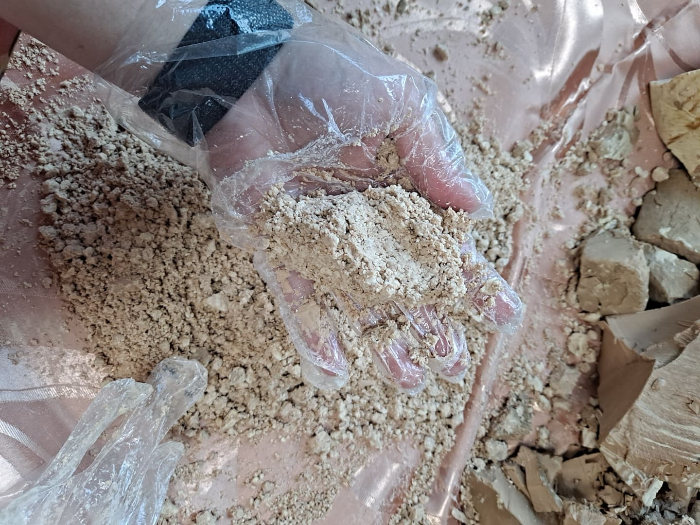 도토리-가루-만드는-중