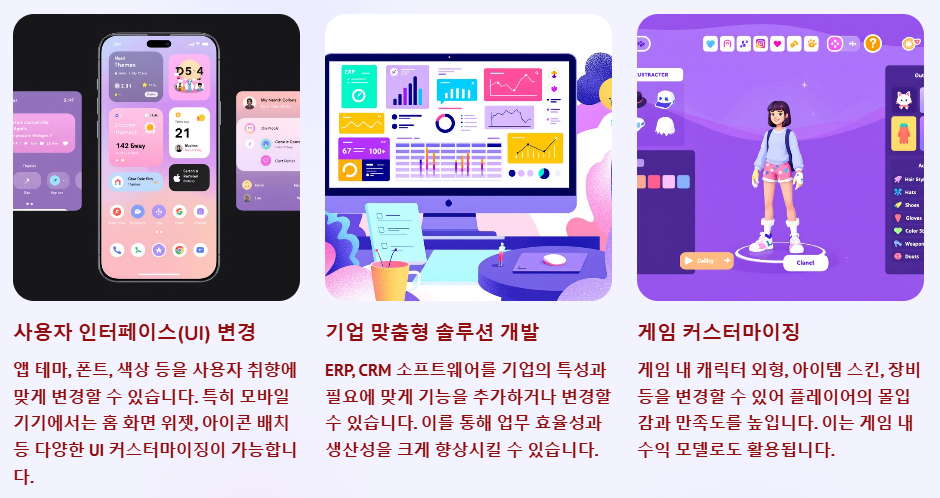 IT&소프트웨어 커스터 마이징