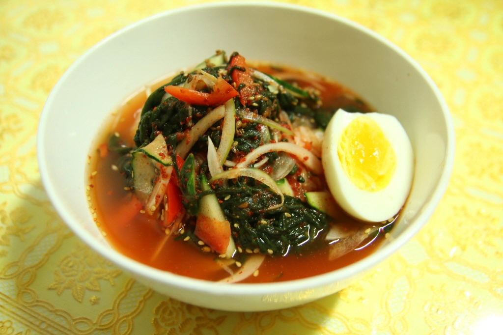 우뭇가사리 국수 우무묵 국수