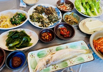 산청산채정식
