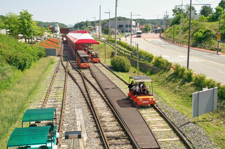 김유정 레일바이크