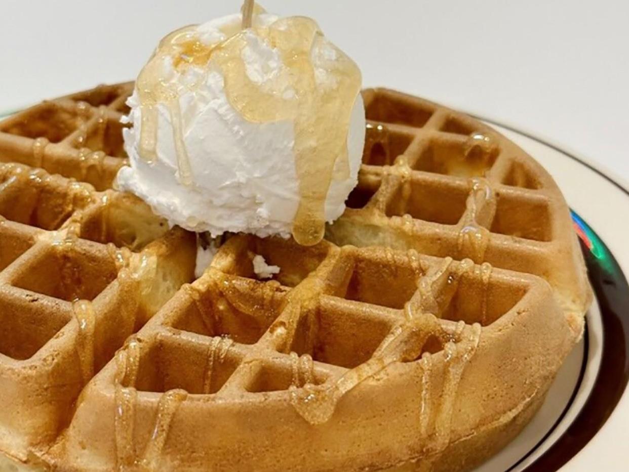 동네한바퀴 양구 브런치카페 양구 사과쨈 와플