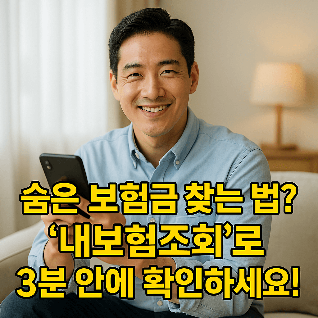 숨은 보험금 찾는 법