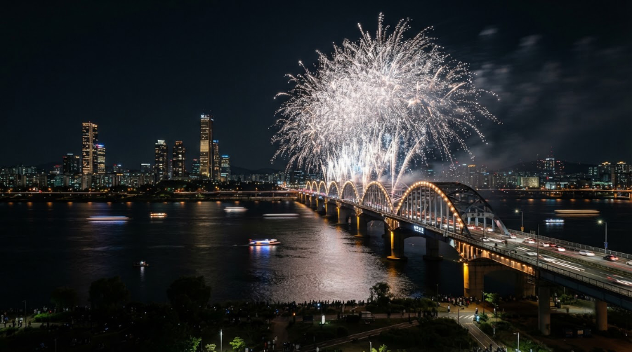 여의도 불꽃축제 명당 식당