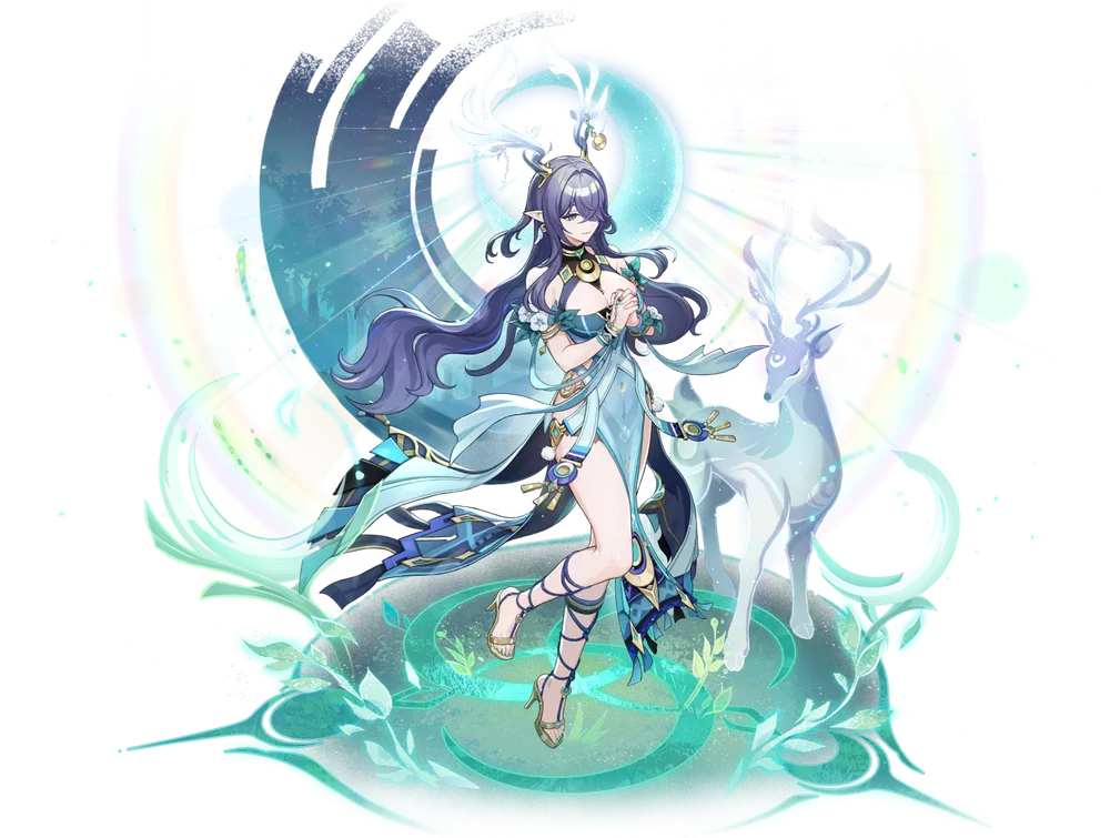 [원신] 라우마, 푸른숲의 성녀! 성유물/무기/특성/육성법