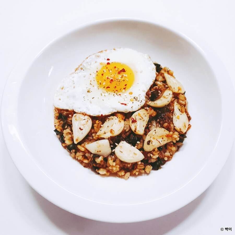 마늘요리-마늘볶음밥-만들기-다이어트-레시피