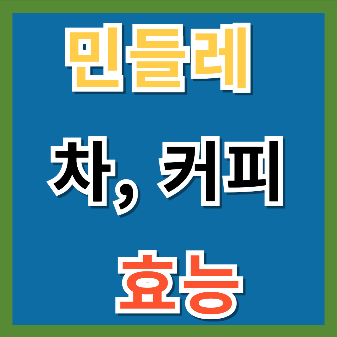 민들레 차, 민들레 커피 효능, 효과 및 먹는 방법