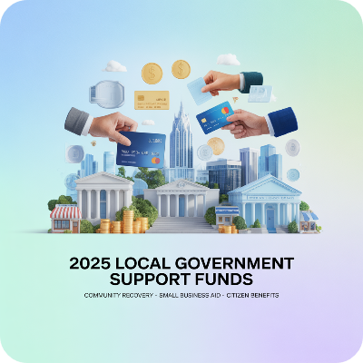 2025년 지자체 지원금(지역 지원금) 이미지