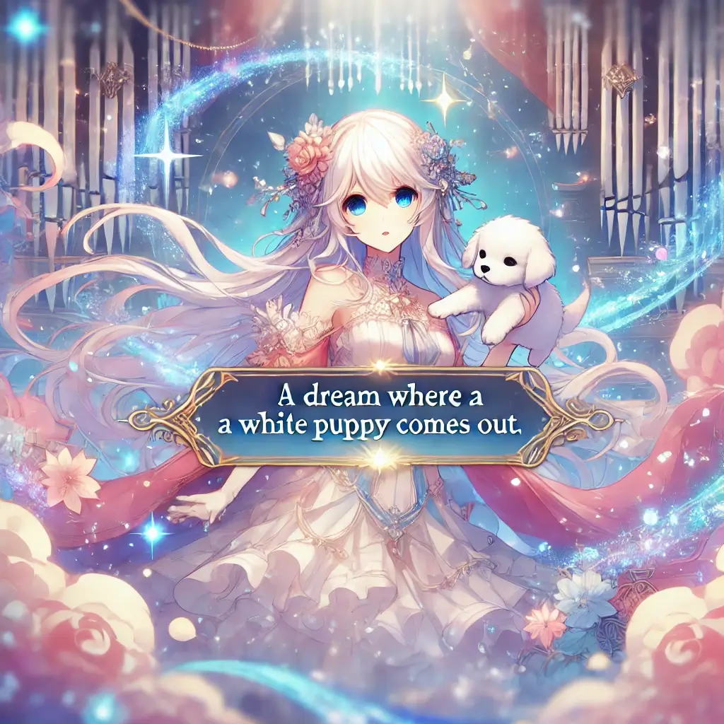 흰색 강아지 나오는 꿈