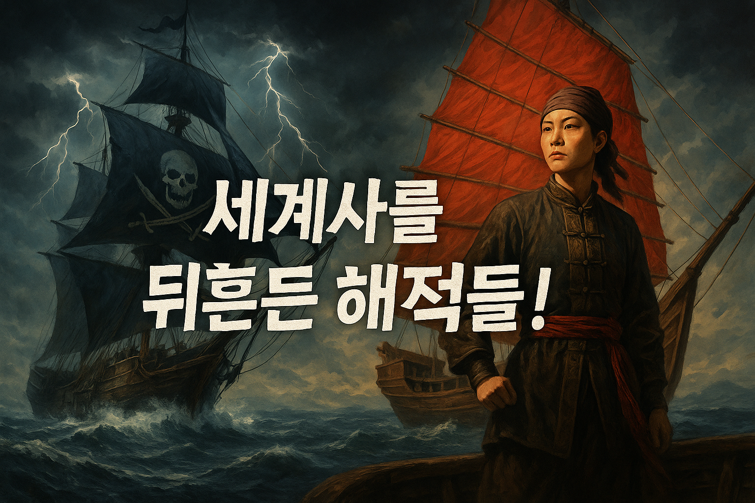 세계사를 뒤흔든 해적들!
