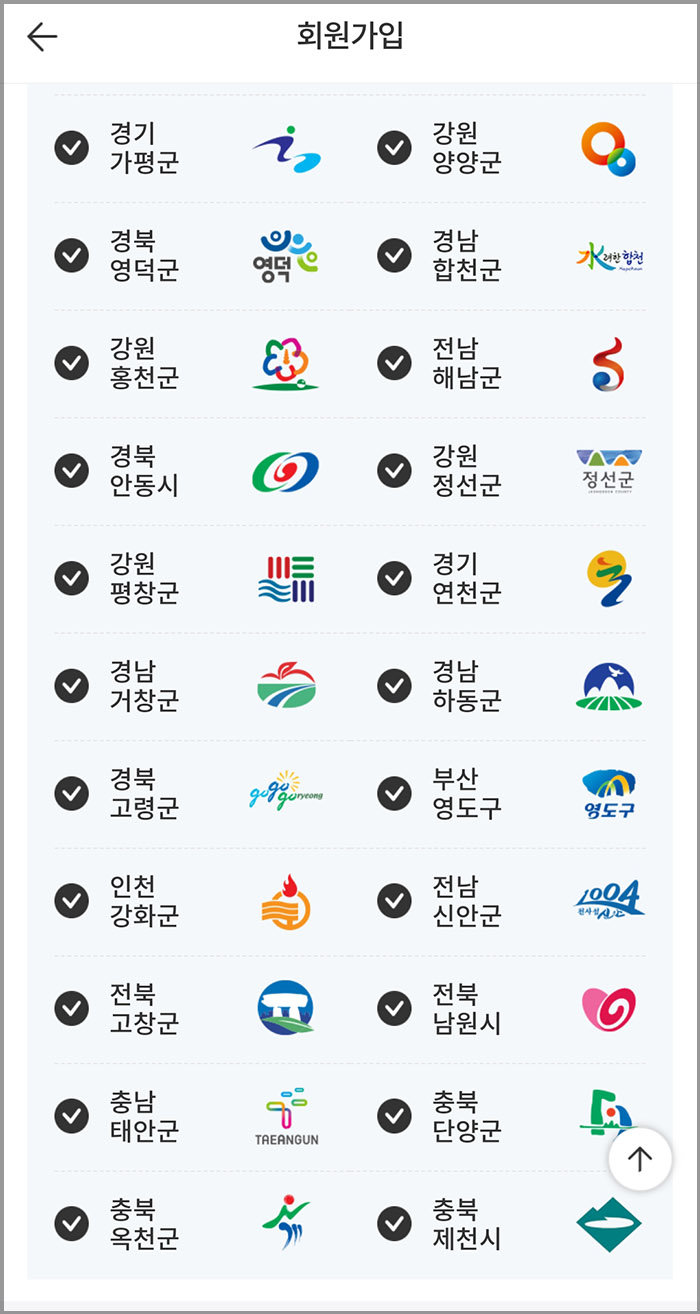 디지털 관광주민증 발급66