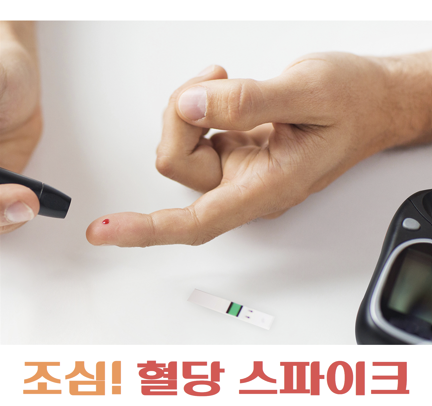혈당 스파이크 관련 이미지