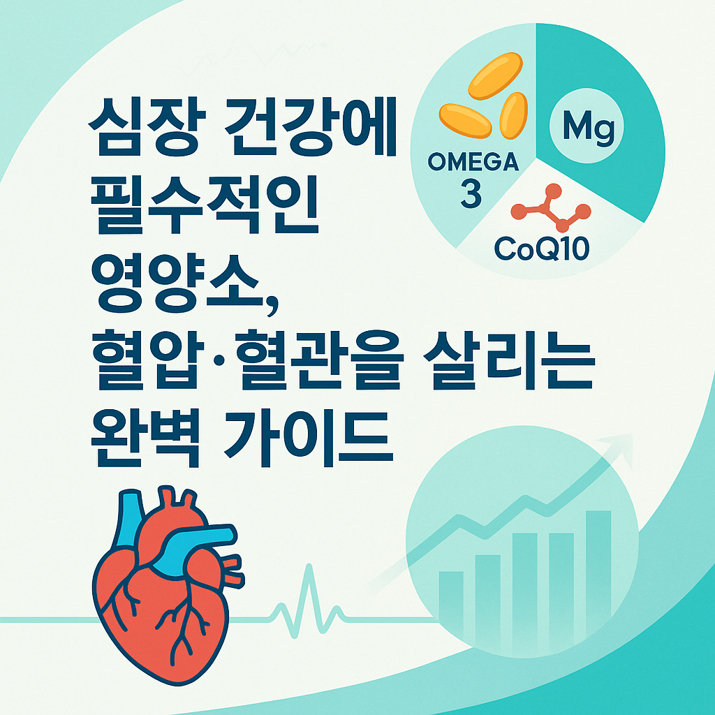심장 건강에 필수적인 영양소