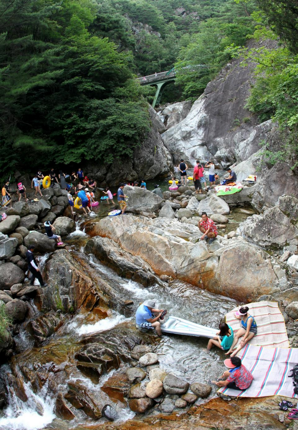 다리안계곡-전경