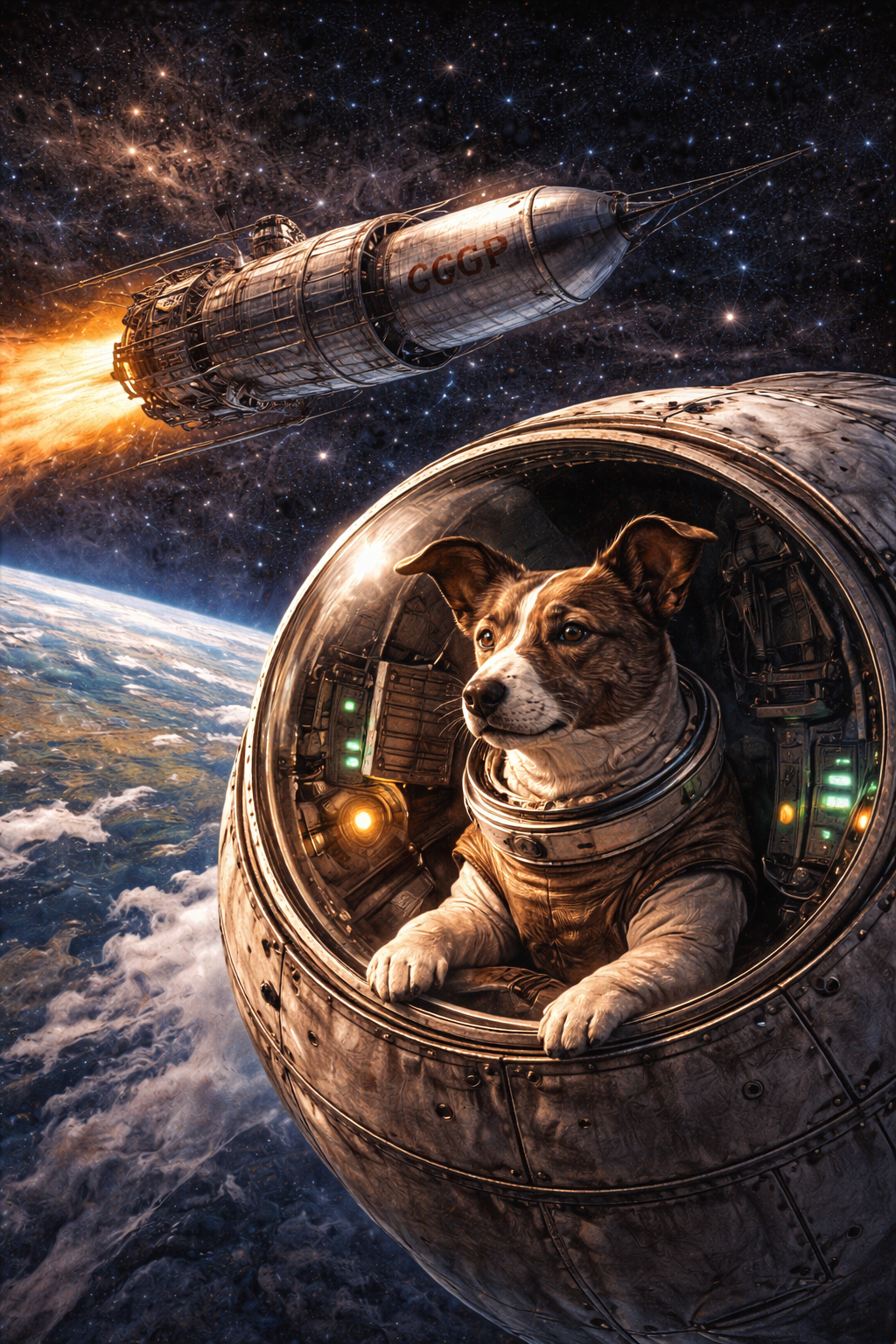 소련이 최초로 우주에 동물을 보낸 이유