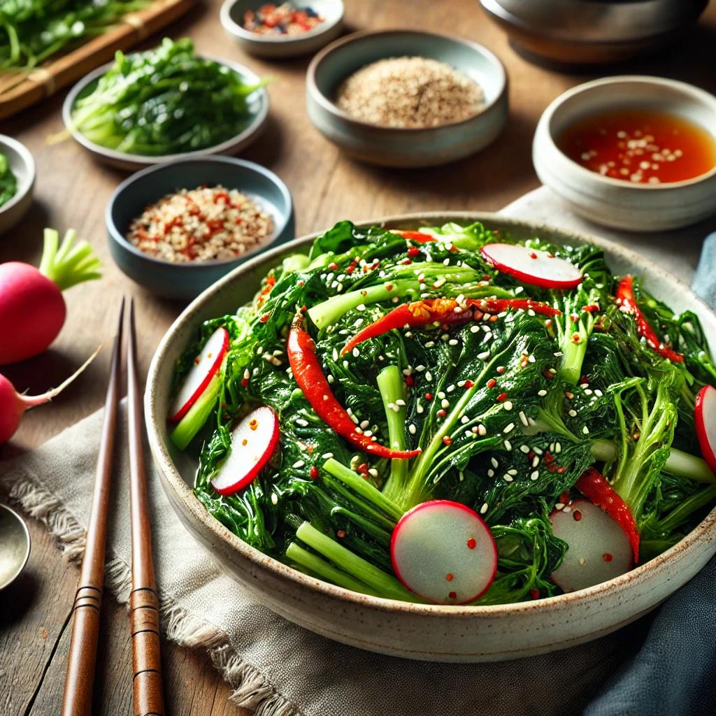 얼갈이 겉절이 만드는법