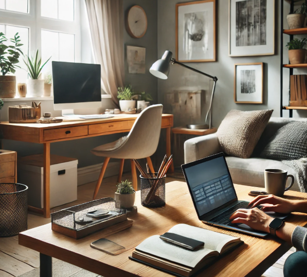 블로그로 부업하는 사진