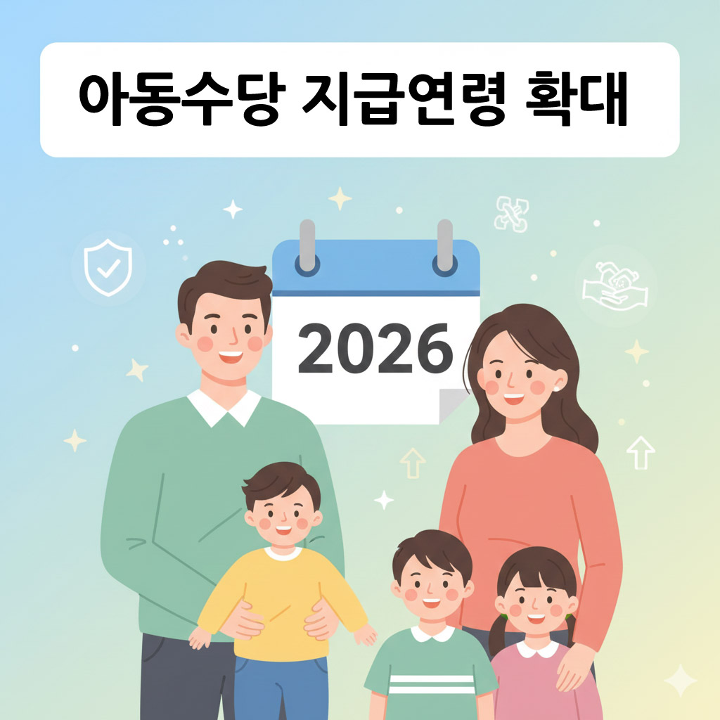 아동수당 지급연령 확대 총정리