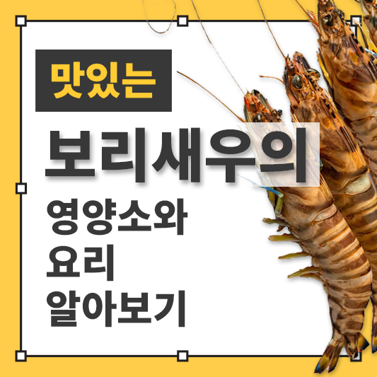 보리새우의 효능과 요리법, 부작용 알아보기