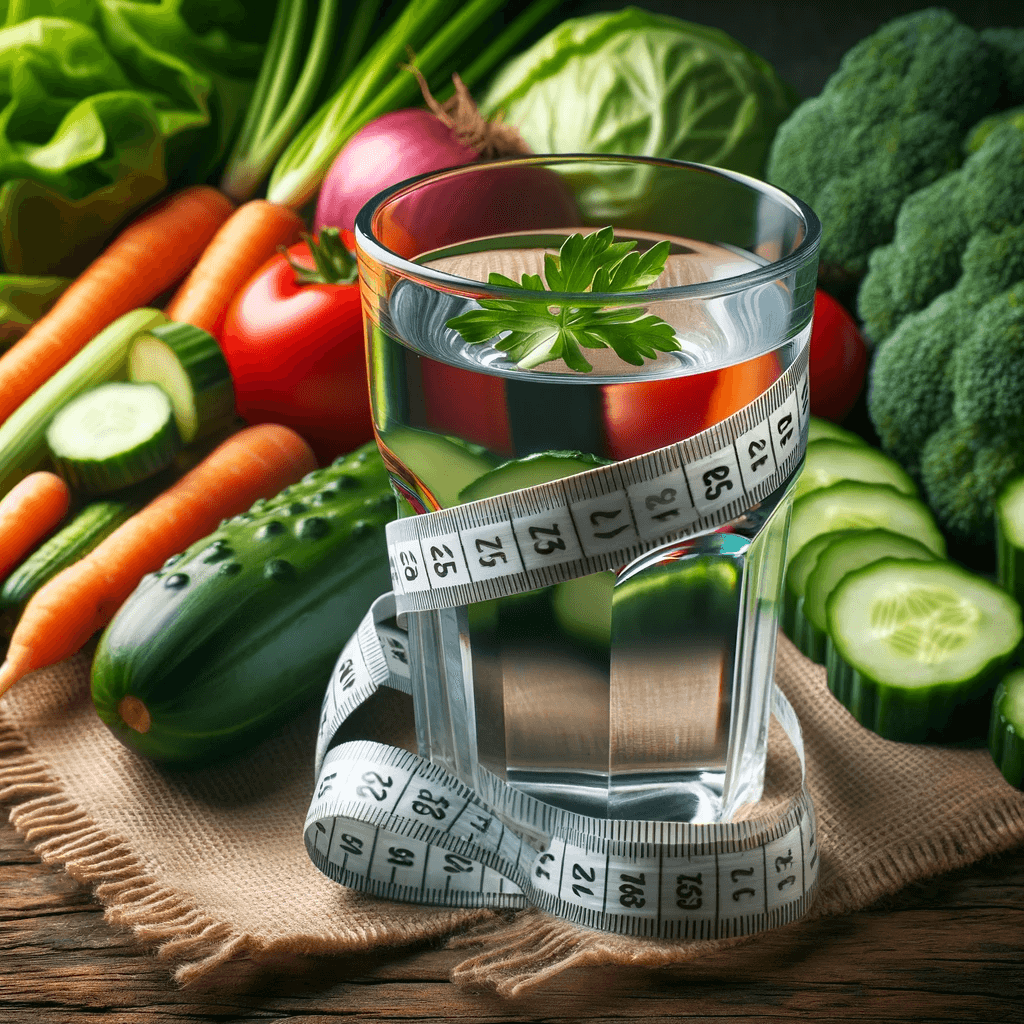 체중감량을 위한 음료 이미지