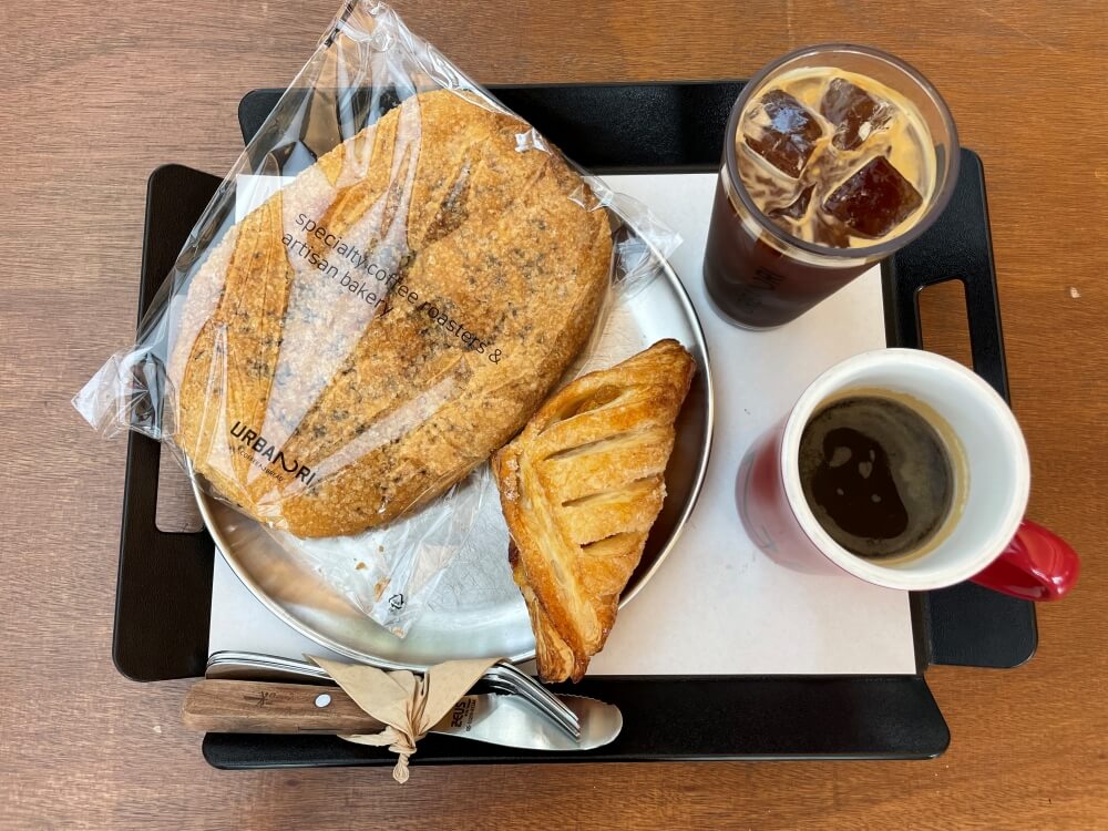 카페-어반리-본점-주문한-메뉴-모습