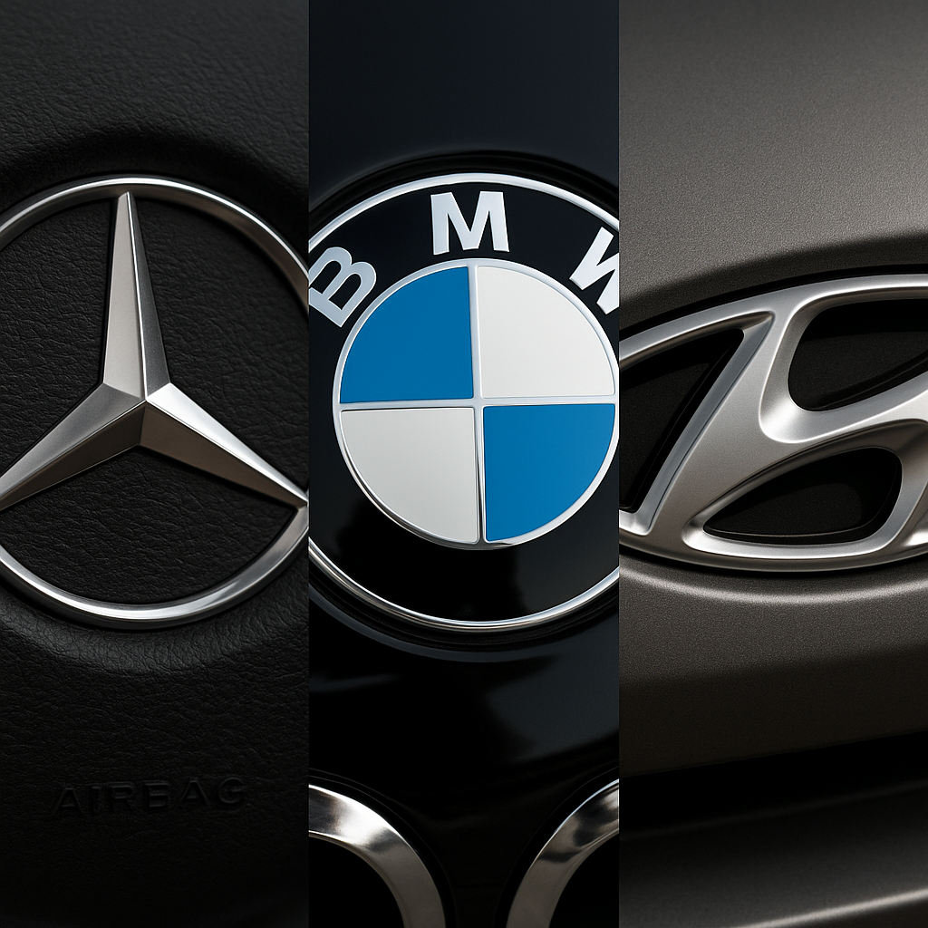 자동차 브랜드 로고 속 숨은 의미: 벤츠·BMW·현대 엠블럼 이야기