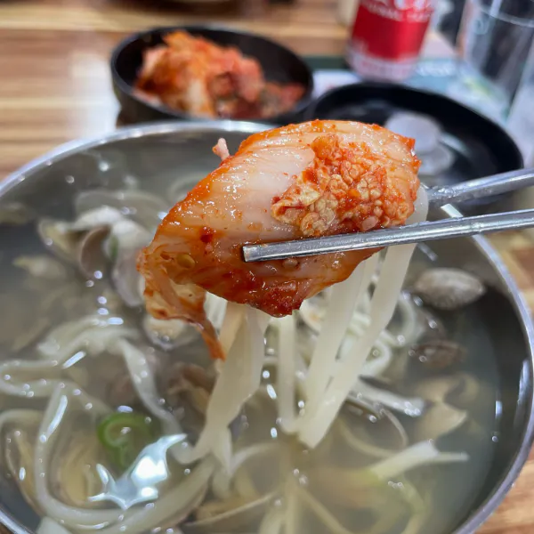 생생정보 가격파괴 Why 바지락 듬뿍 칼국수