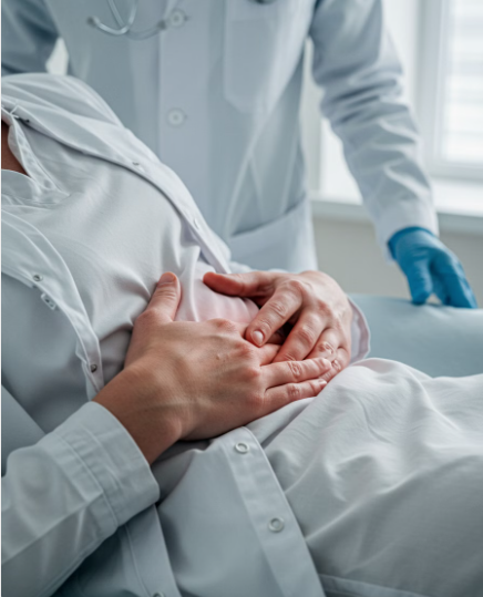 장염의 주요 증상 복통