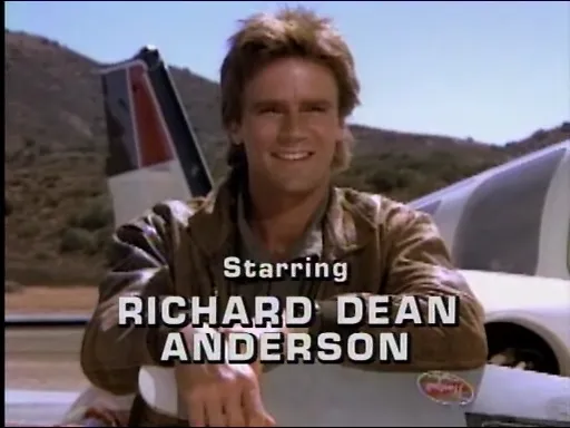 맥가이버 시리즈 한 장면