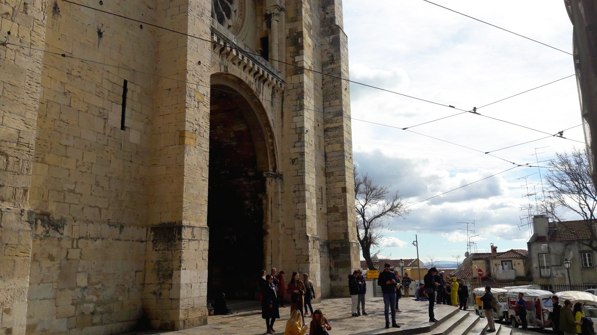 포르투갈 리스본 대성당 입구
