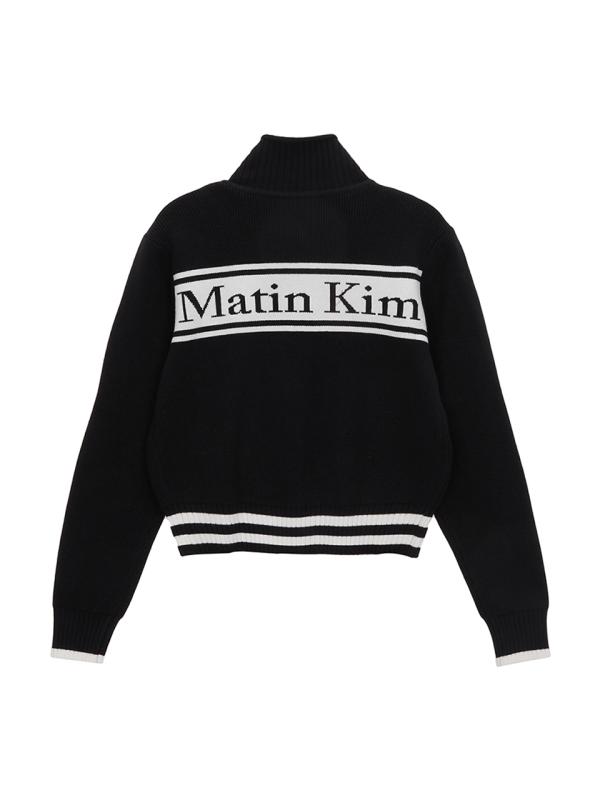 마뗑킴 스펠 포인트 스트라이프 가디건 Matin Kim Spell Point Stripe Knit Cardigan