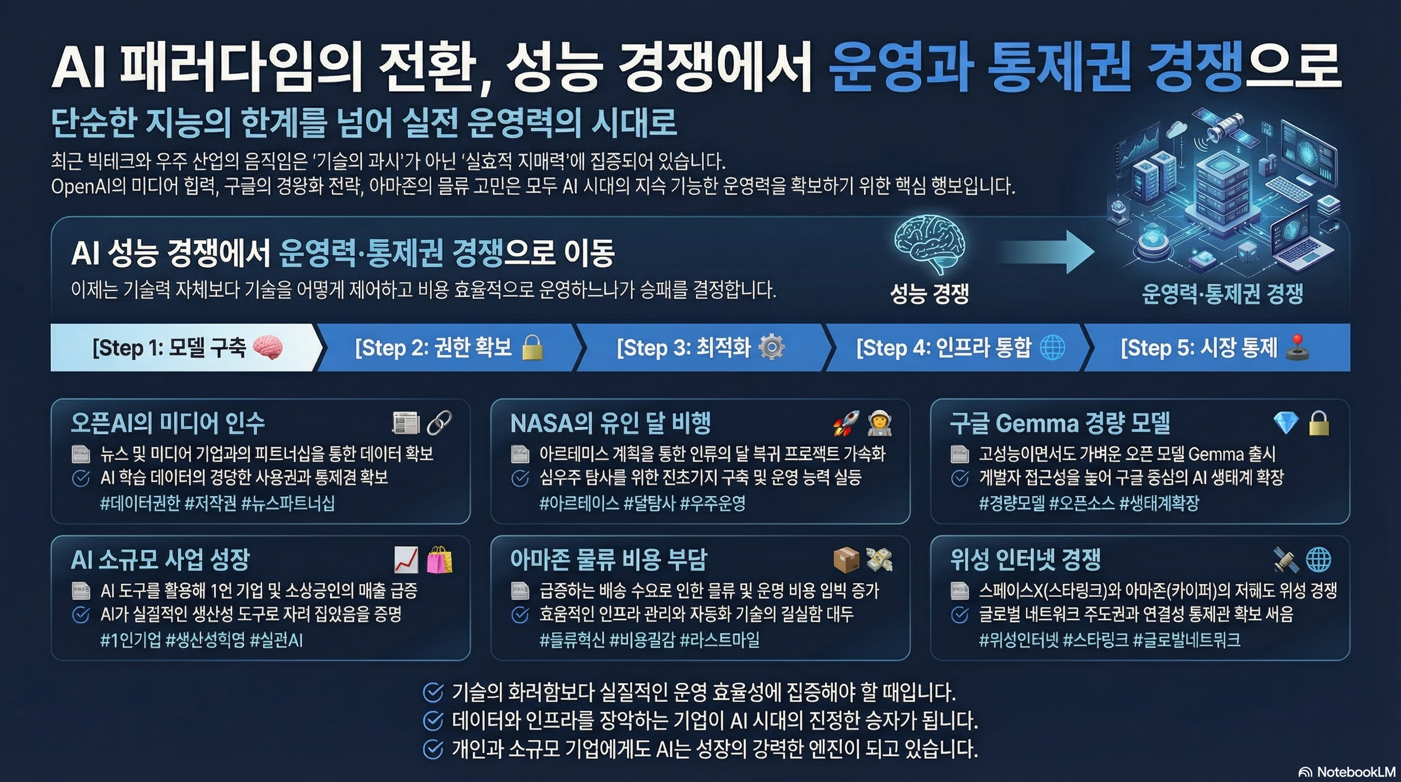 오픈AI의 미디어 인수부터 달 탐사 재개까지