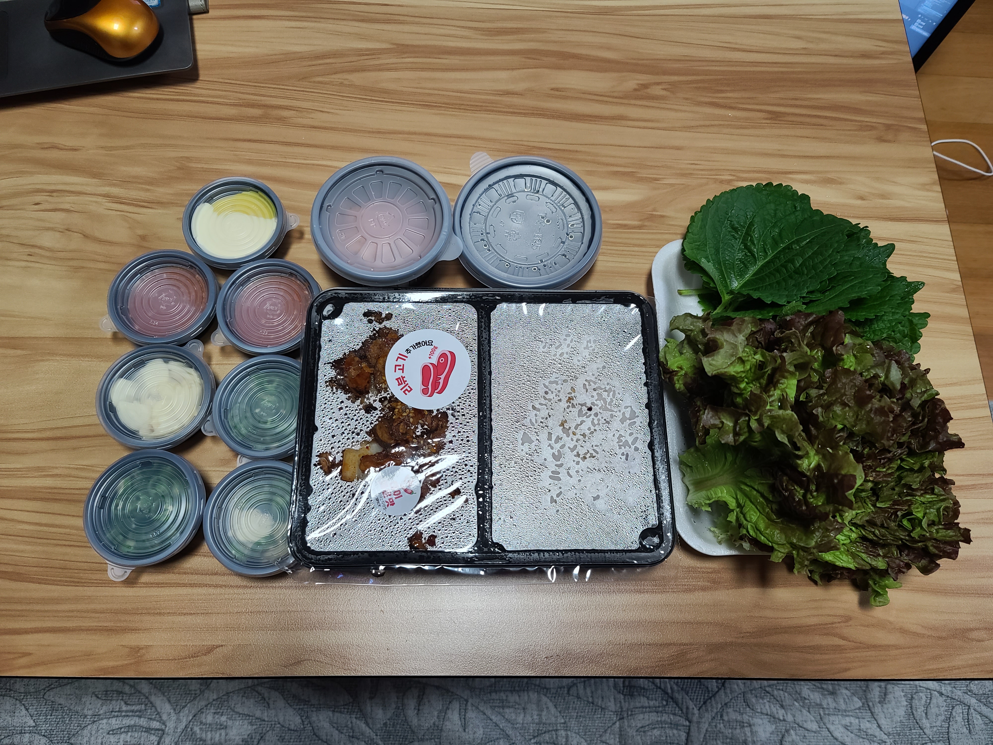 제육볶음 구성