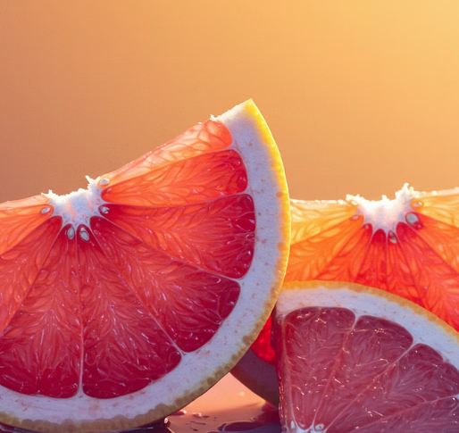 자몽: 항산화제가 가득!