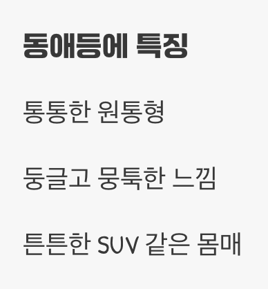 몸매를 보면 알 수 있어요