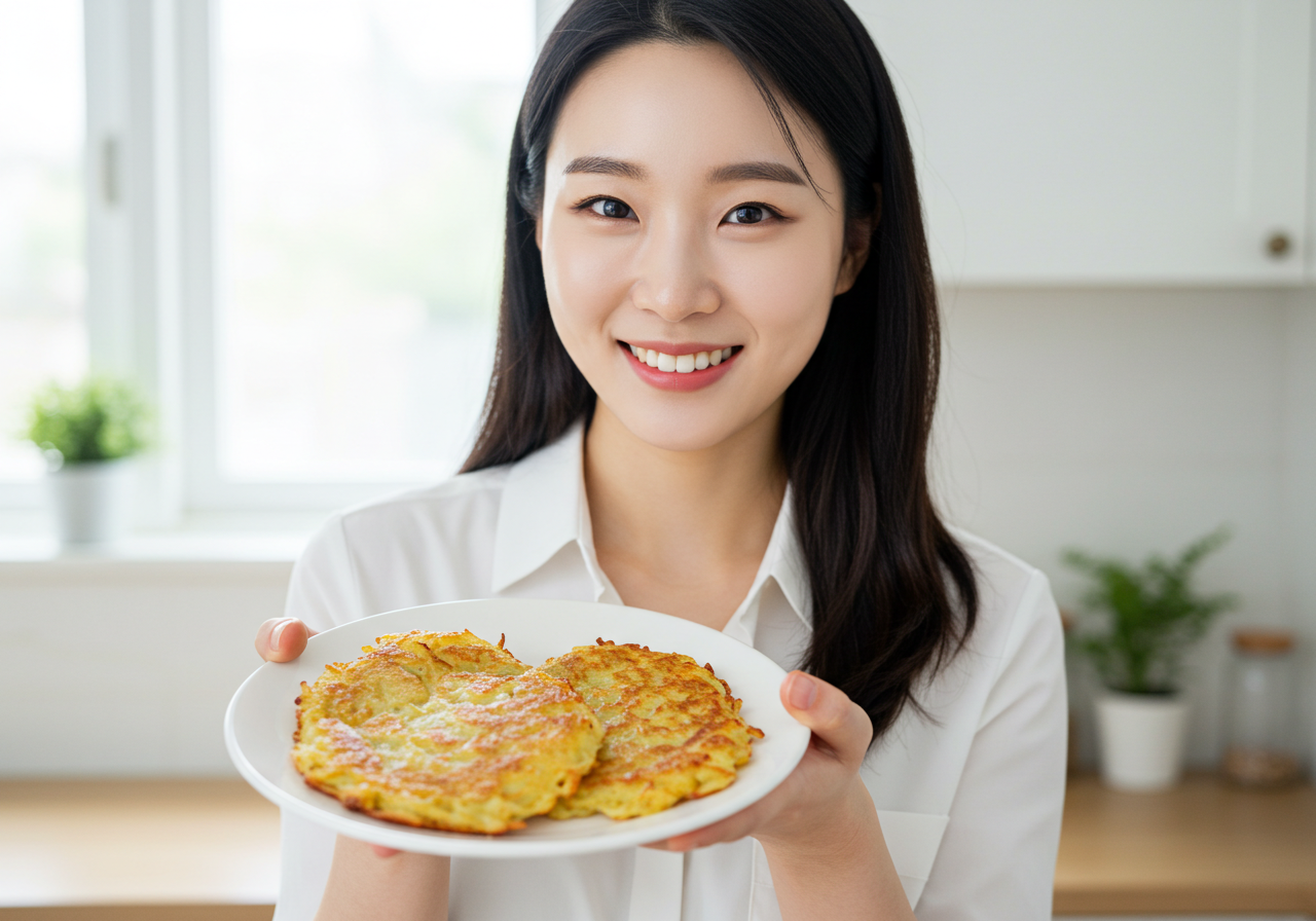 감자전 간단하고 맛있게 만들기