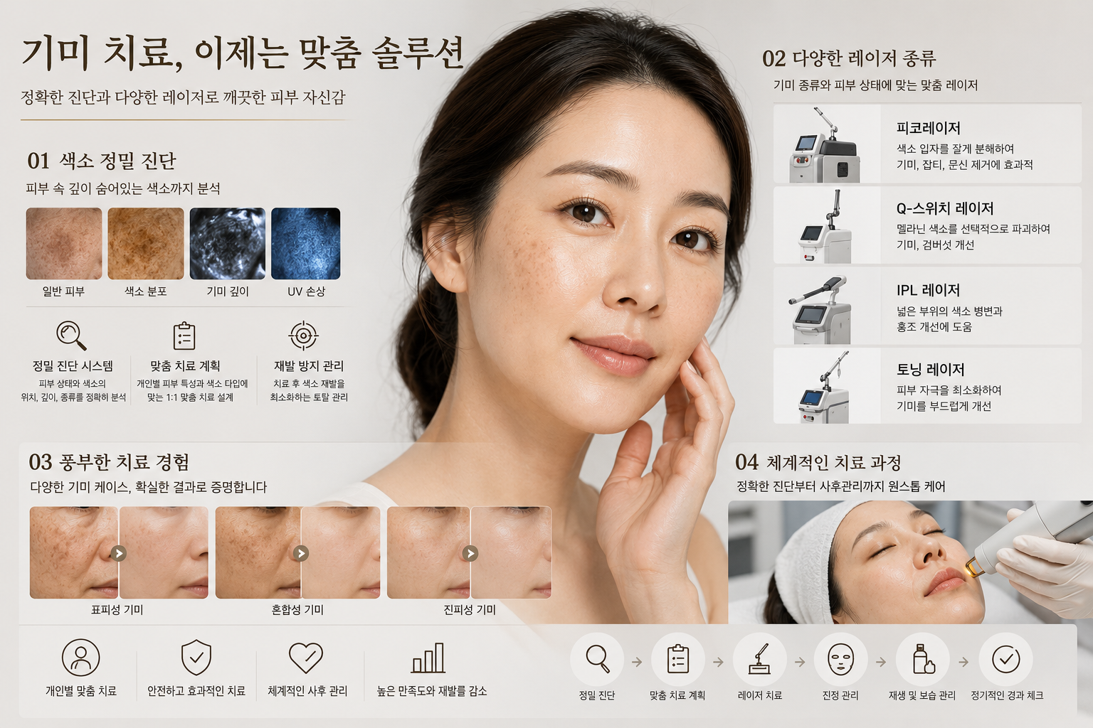 기미 치료 맞춤 솔루션 안내