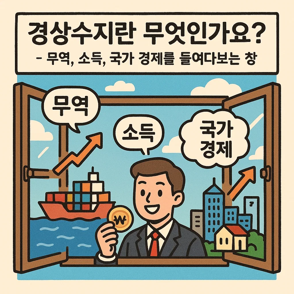 경상수지란 무엇인가요? – 무역, 소득, 국가 경제를 들여다보는 창