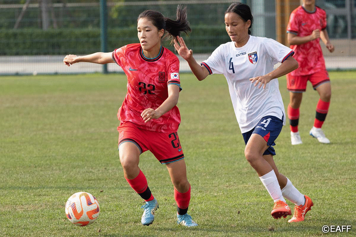 EAFF U15 여자 대표팀 대만전