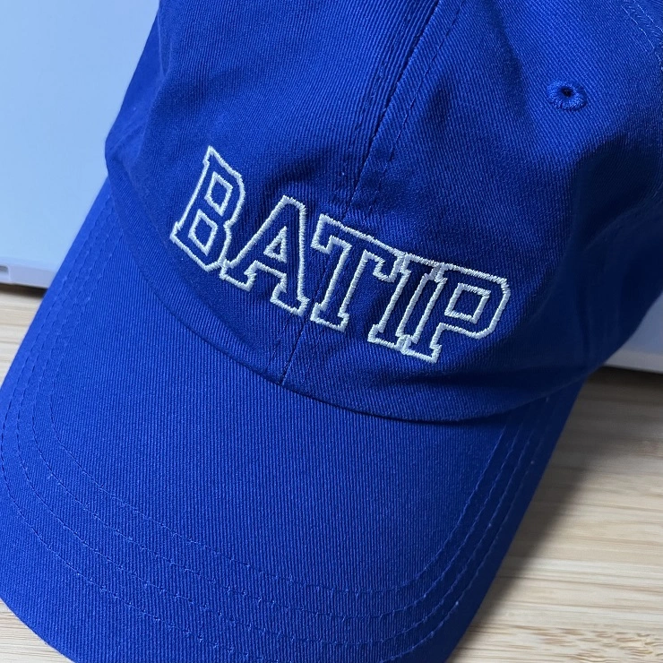 바팁 워싱 볼캡 블루
