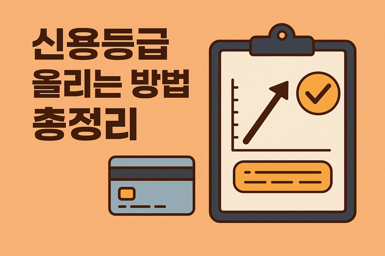 신용등급 올리는 방법 총정리!!!