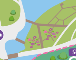 호수원 산책로 / 붓꽃원 위치