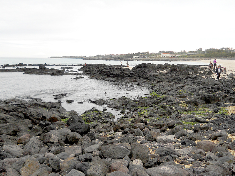 곽지과물해변 과물노천탕