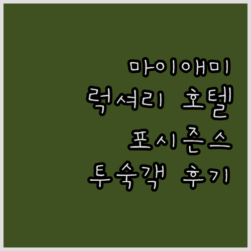 마이애미 럭셔리 호텔 추천 포시즌스 ..