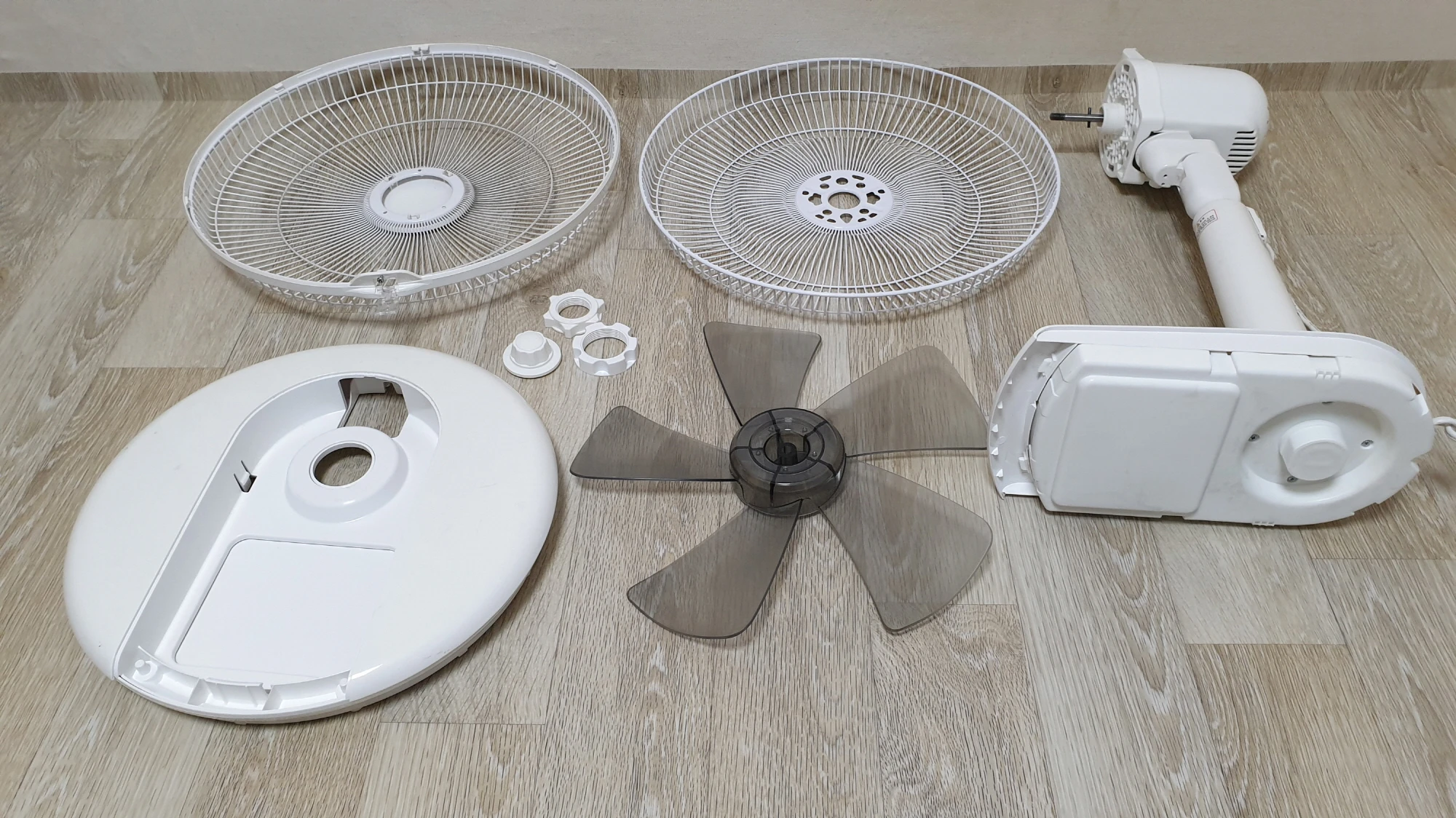 선풍기 분해모습