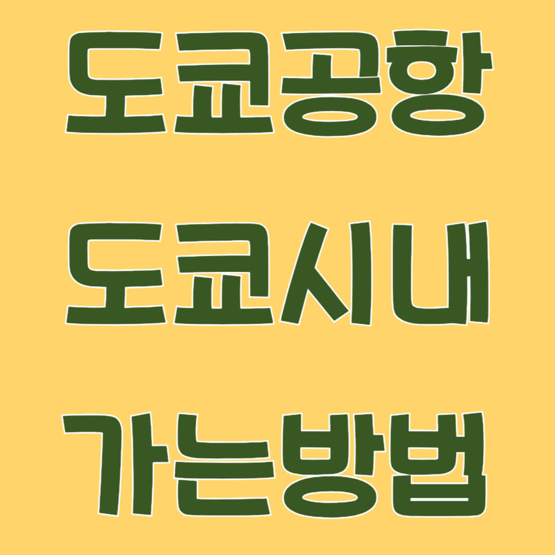 나리타공항에서 시내로 가는방법, 하네다 공항에서 시내로 가는방법