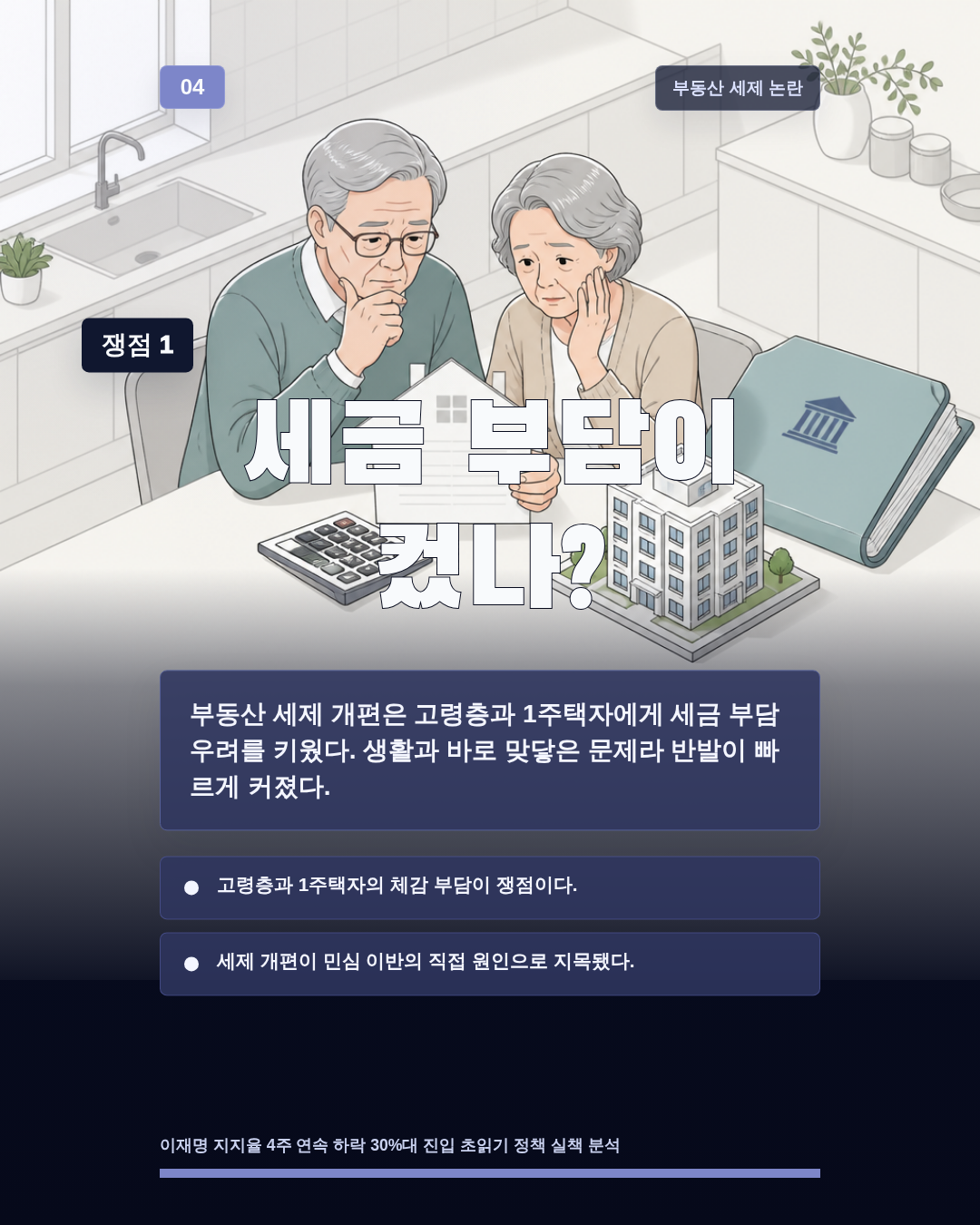세금 부담이 컸나?