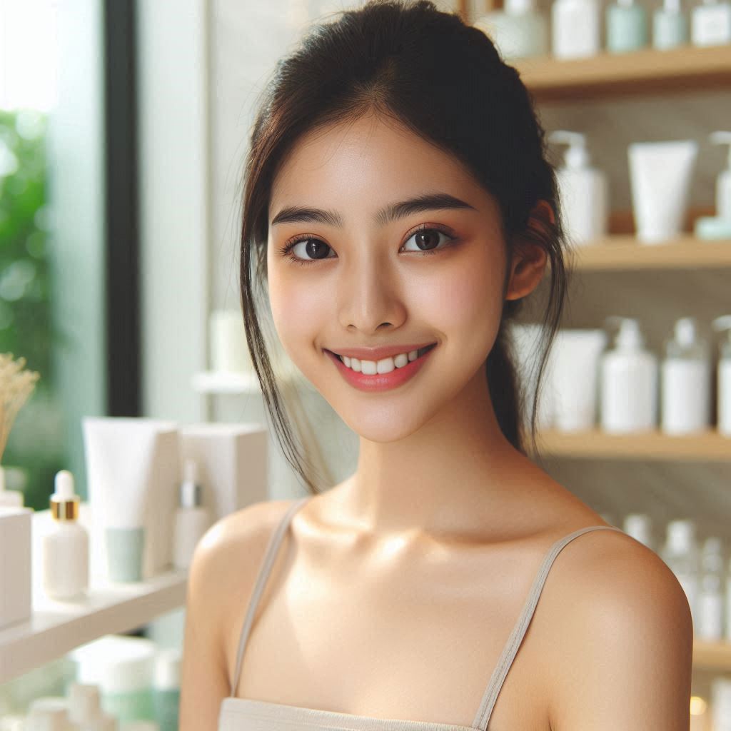 피부,체형관리 샵 배경